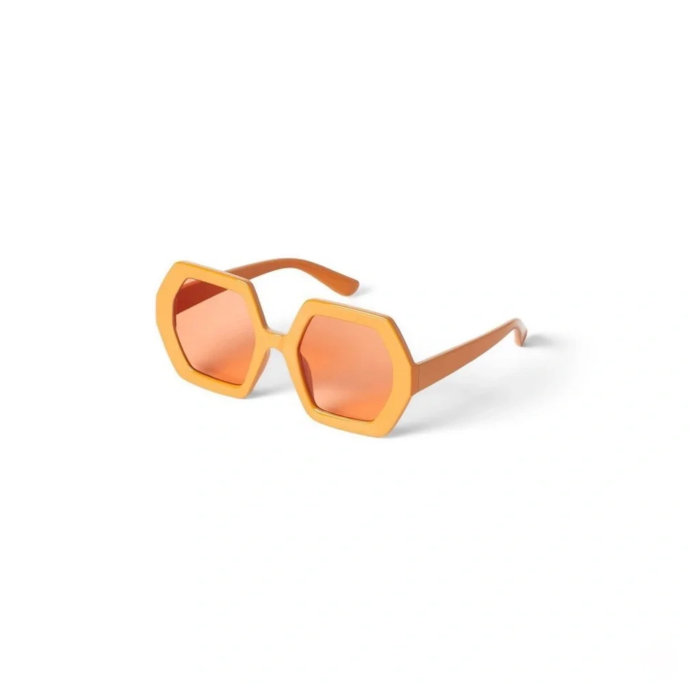 🎉sale🎉NWT Kika Vargas x Target Oversized Sunglasses (only)-orange - Picture 2 of 6